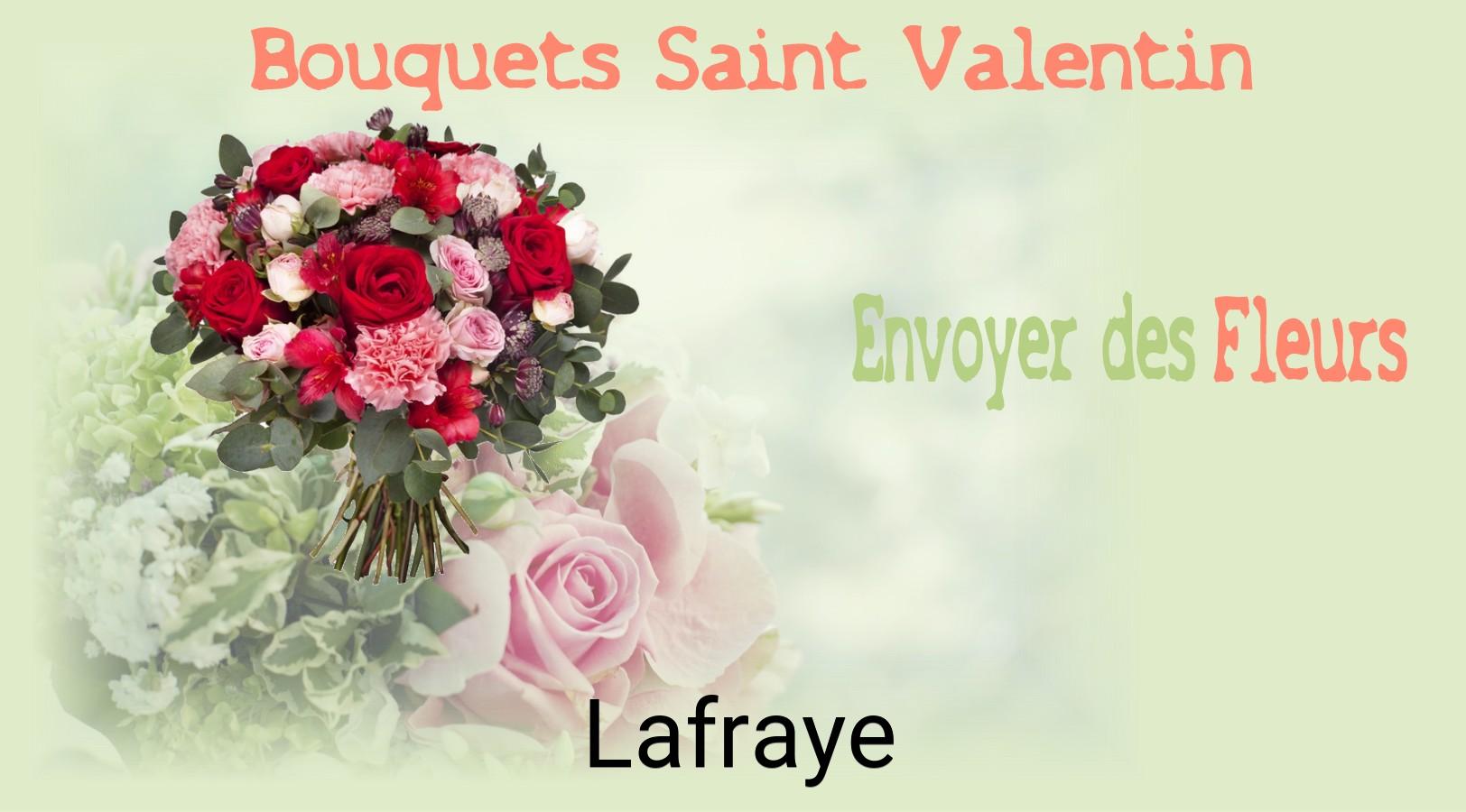 Roses de Saint-Valentin livrées à Lafraye